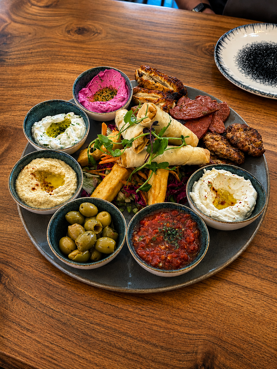 Starter selection at Efes Meze Widnes
