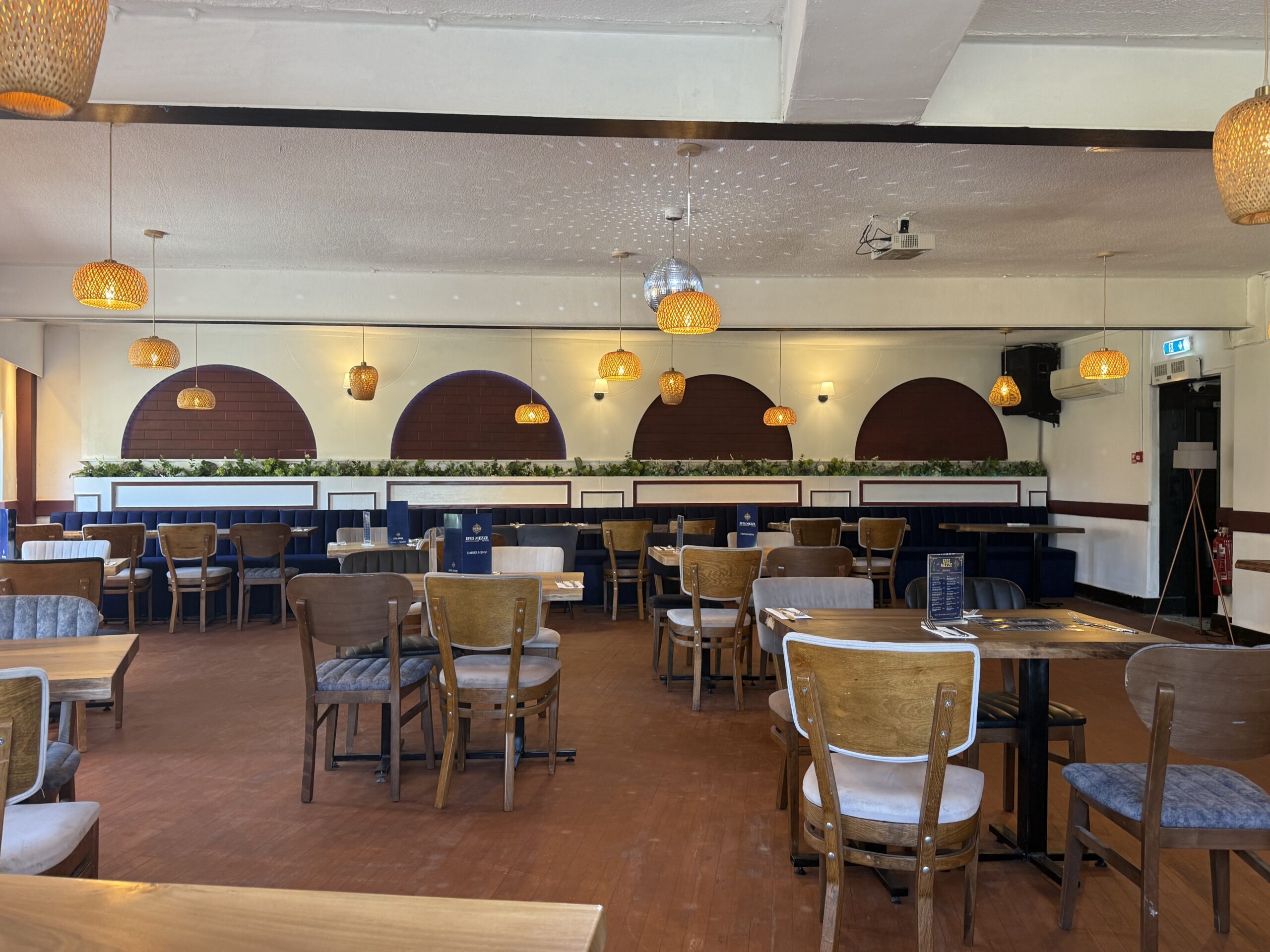 Private event space at Efes Mezze Widnes
