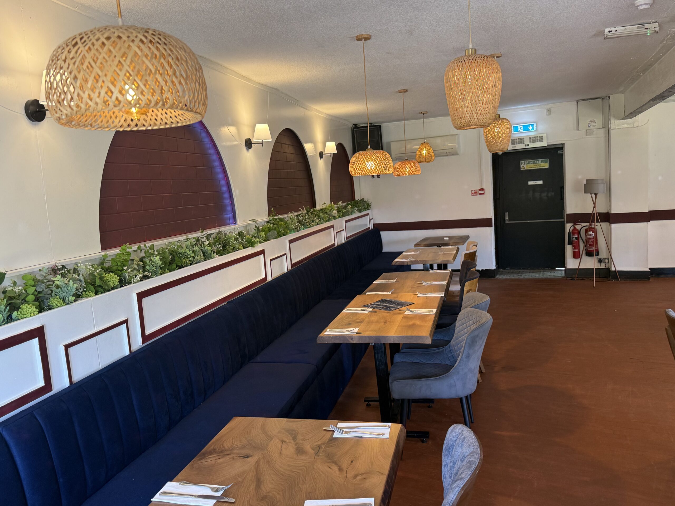 Function room setup at Efes Mezze Widnes